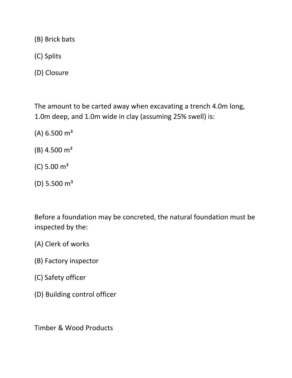 Preview page 9 of ENGV 380 Quiz 8 Building Materials & Construction Methods Questions & Correct Answers...