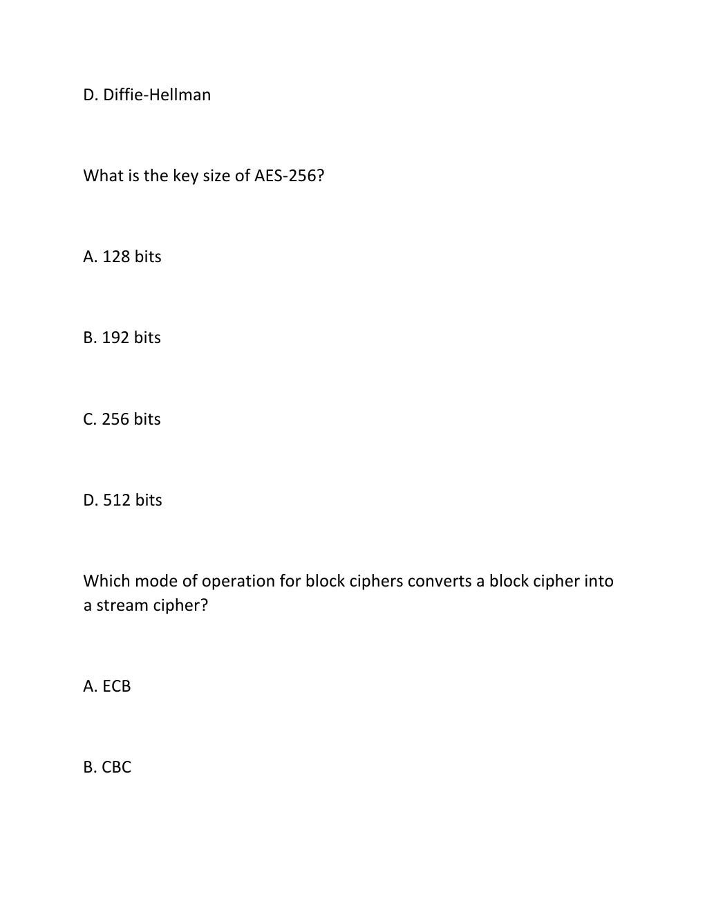 Preview page 5 of IS 5403 Cybersecurity Week 5 Quizzes Questions