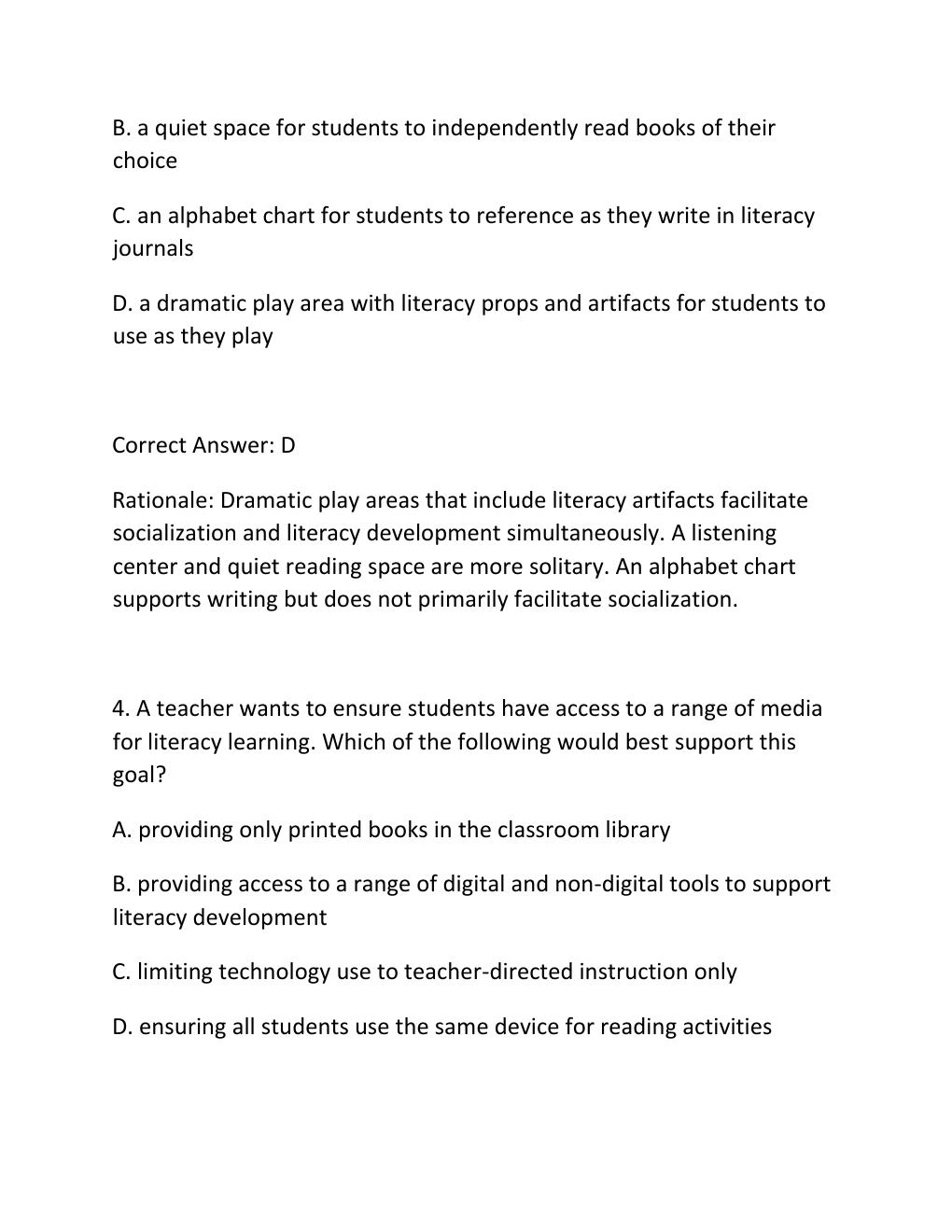 Preview page 3 of MTTC Test (Lower Elementary Test 118) – Complete Practice Test Bank TABLE OF CONTENTS.