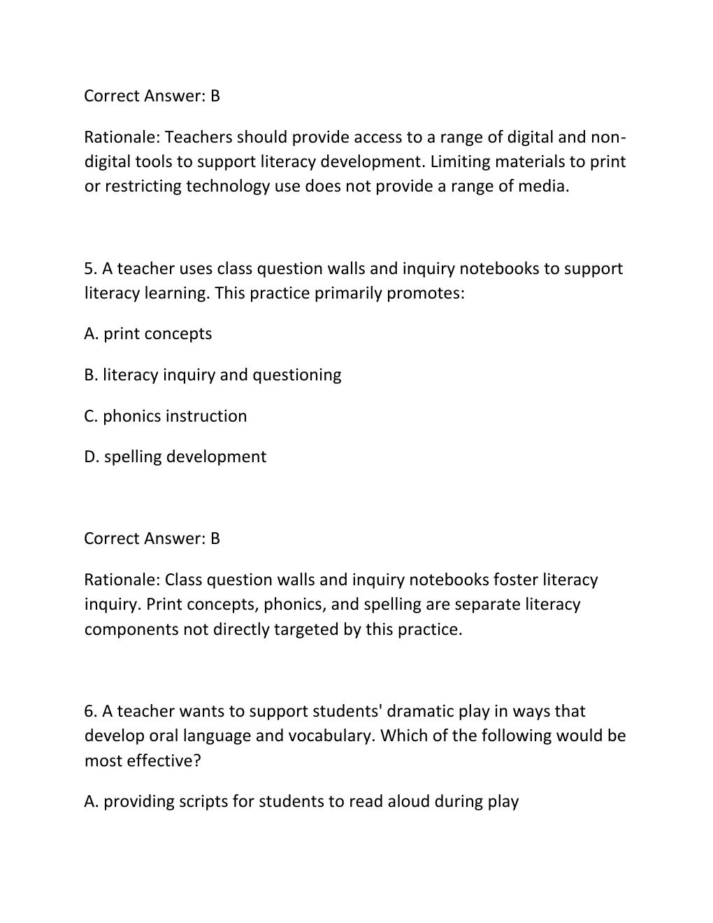 Preview page 4 of MTTC Test (Lower Elementary Test 118) – Complete Practice Test Bank TABLE OF CONTENTS.