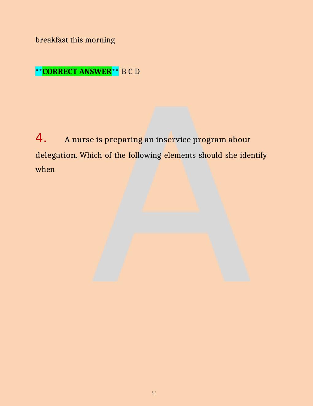 Preview page 5 of ATI  COMPREHENSIVE PREDICTOR EXAM WITH QUESTIONS AND  REVISED CORRECT ANSWERS,  100%  GUARANTEE  PASS