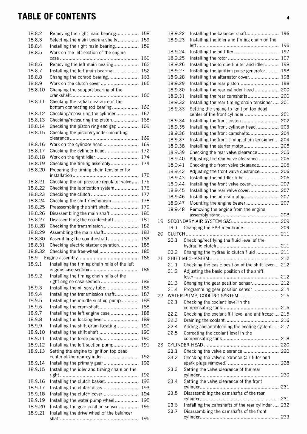 Preview page 6 of KTM 2015 - 1050 Adventure - Service Workshop Repair Manual
