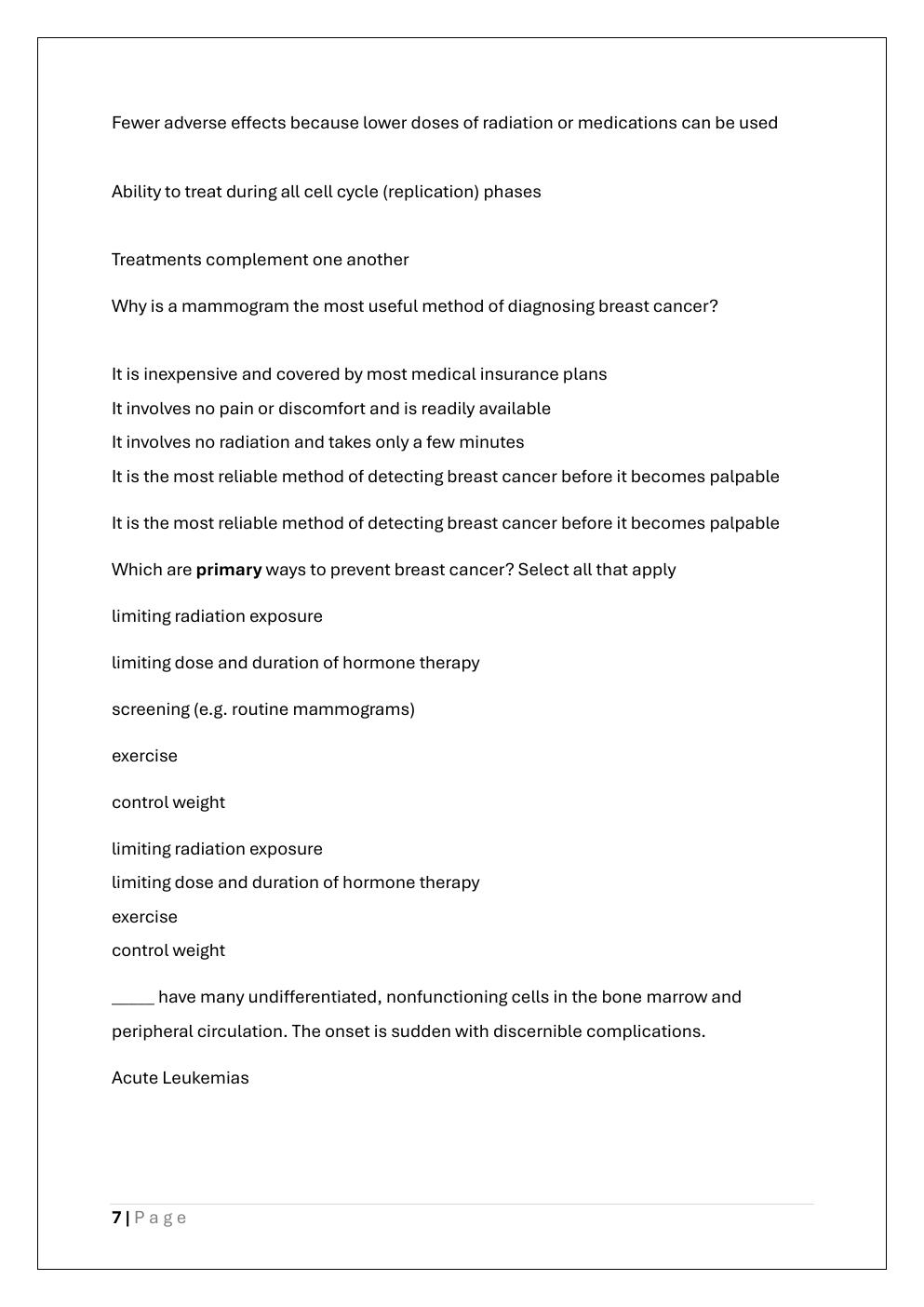 Preview page 7 of NR 283 Exam 1-Pathophysiology Week 1