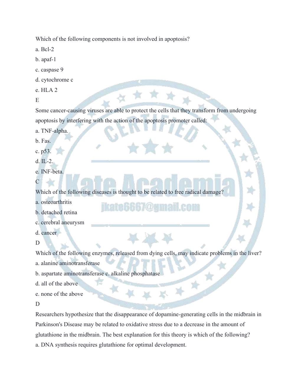 Preview page 9 of ATI PATHOPHYSIOLOGY LATEST QUESTIONS AND ANSWERS WITH RATIONALE.