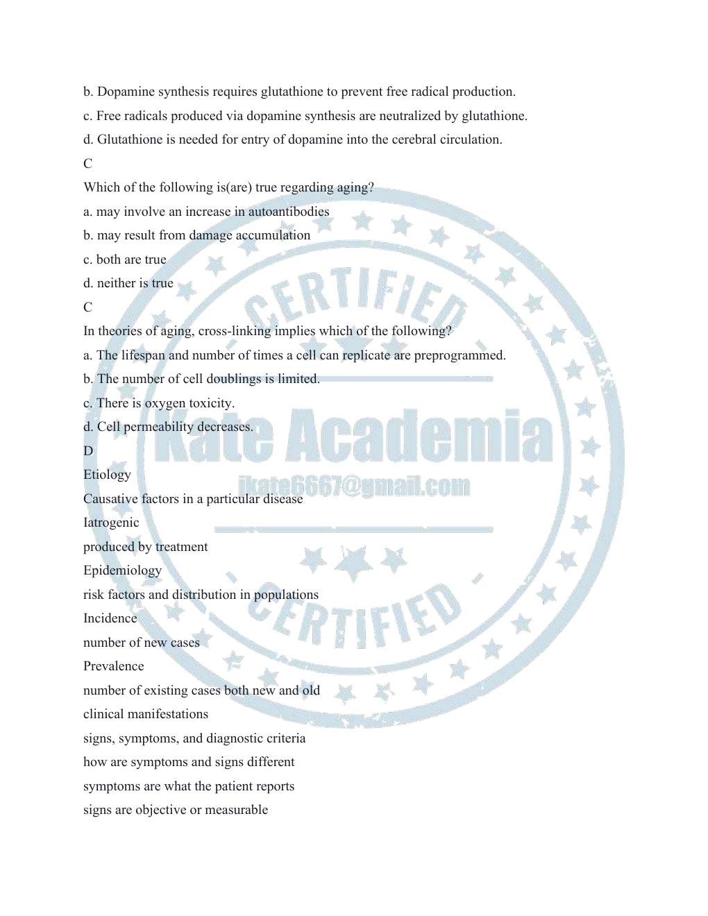 Preview page 10 of ATI PATHOPHYSIOLOGY LATEST QUESTIONS AND ANSWERS WITH RATIONALE.