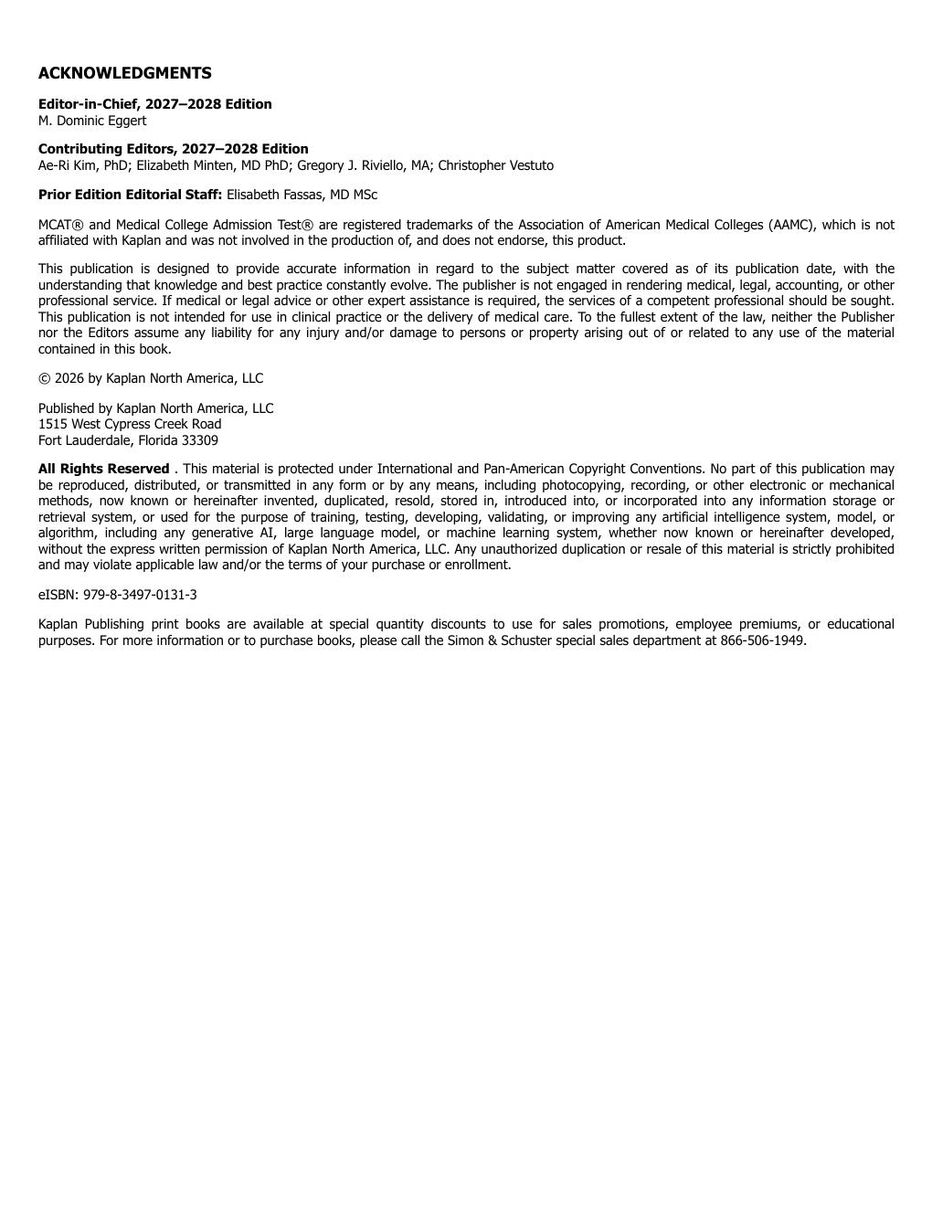 Preview page 3 of MCAT Physics and Math Review 2027–2028 By Kaplan Test Prep