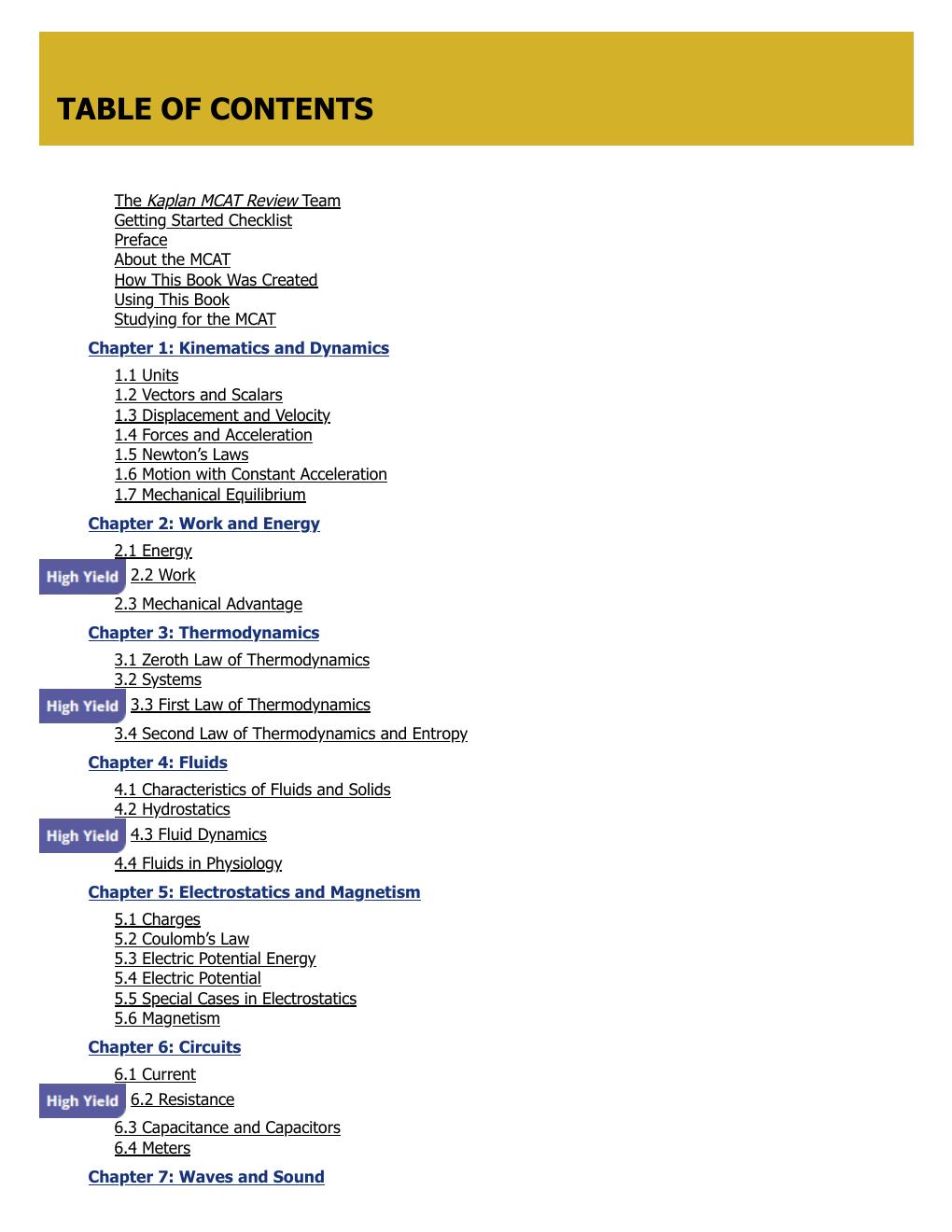 Preview page 4 of MCAT Physics and Math Review 2027–2028 By Kaplan Test Prep