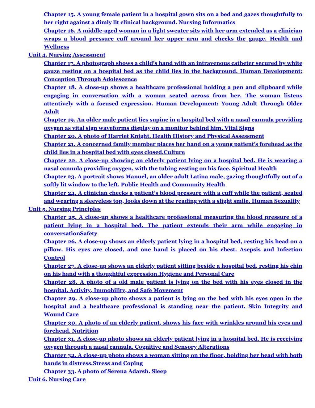 Preview page 5 of Fundamentals of Nursing Active Learning for Collaborative Practice 4th Edition By Barbara Yoost, Lynne Crawford