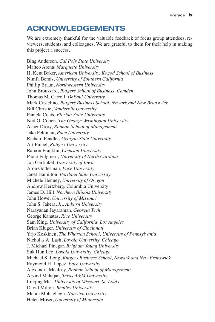 Preview page 10 of Financial Management for Executives 2nd Edition By Jay Prag, James Wallace