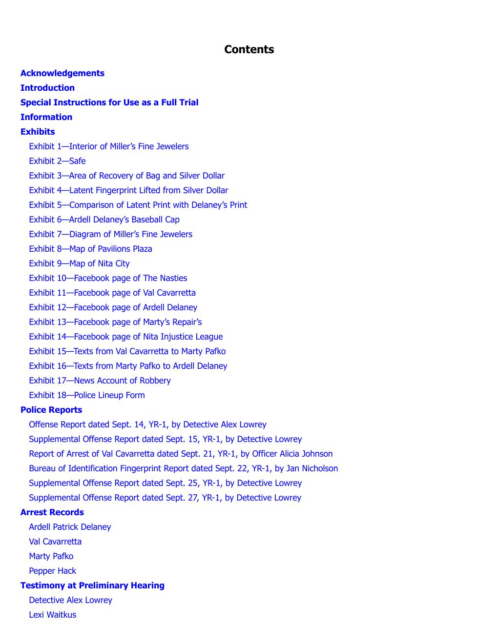 Preview page 6 of State v. Delaney Case File 3rd Edition By Joseph Taylor, Griffith-Reed