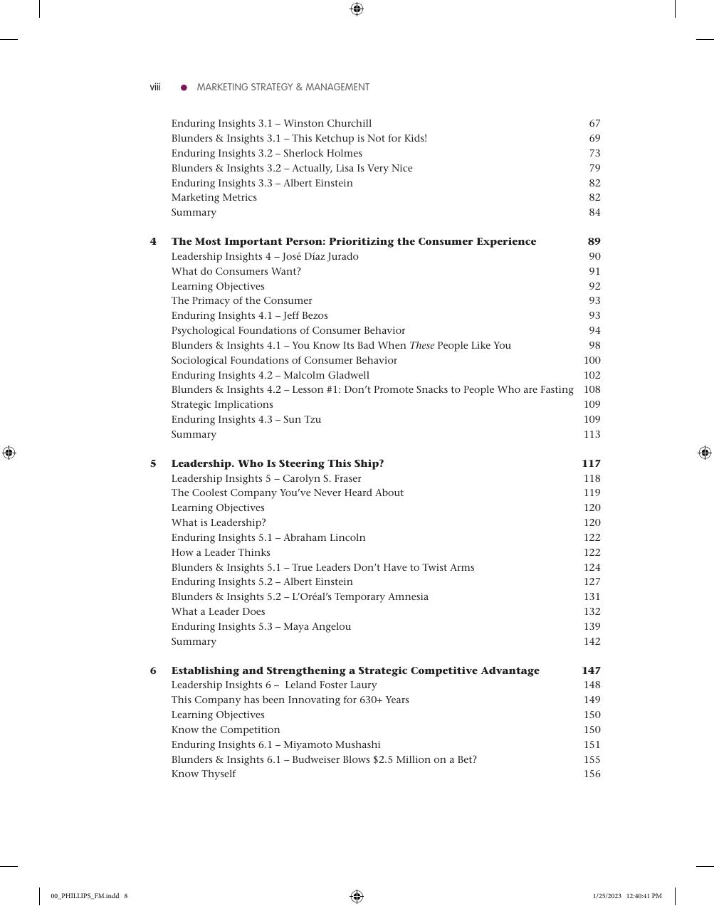 Preview page 9 of Marketing Strategy & Management 1st Edition By Diane M. Phillips