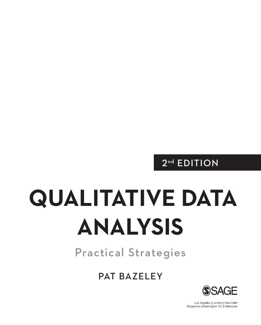 Preview page 4 of eBook PDF Qualitative Data Analysis Practical Strategies 2nd Edition By Pat Bazeley