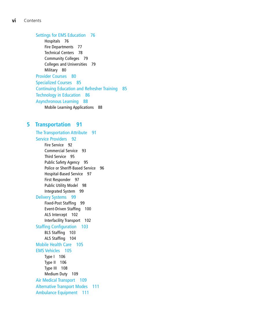 Preview page 7 of Foundations of EMS Systems 3rd Edition By Bruce Walz, Jason Zigmont