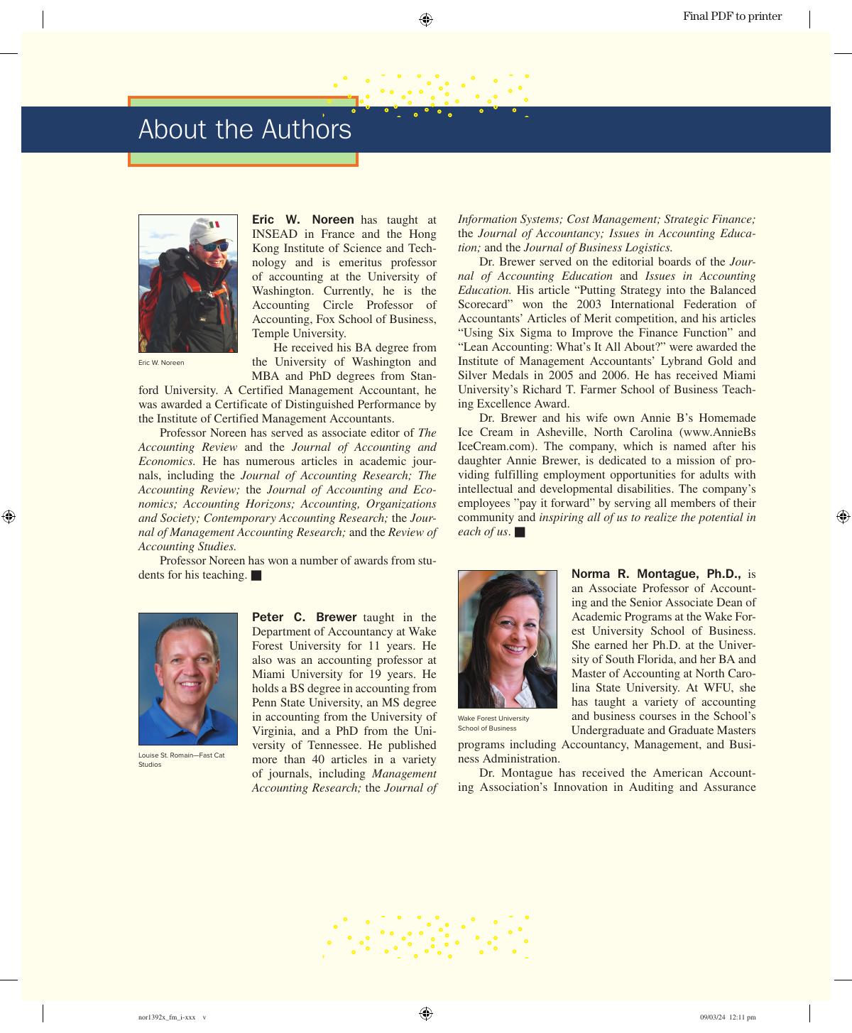 Preview page 6 of Managerial Accounting for Managers 2025 Release By Eric Noreen