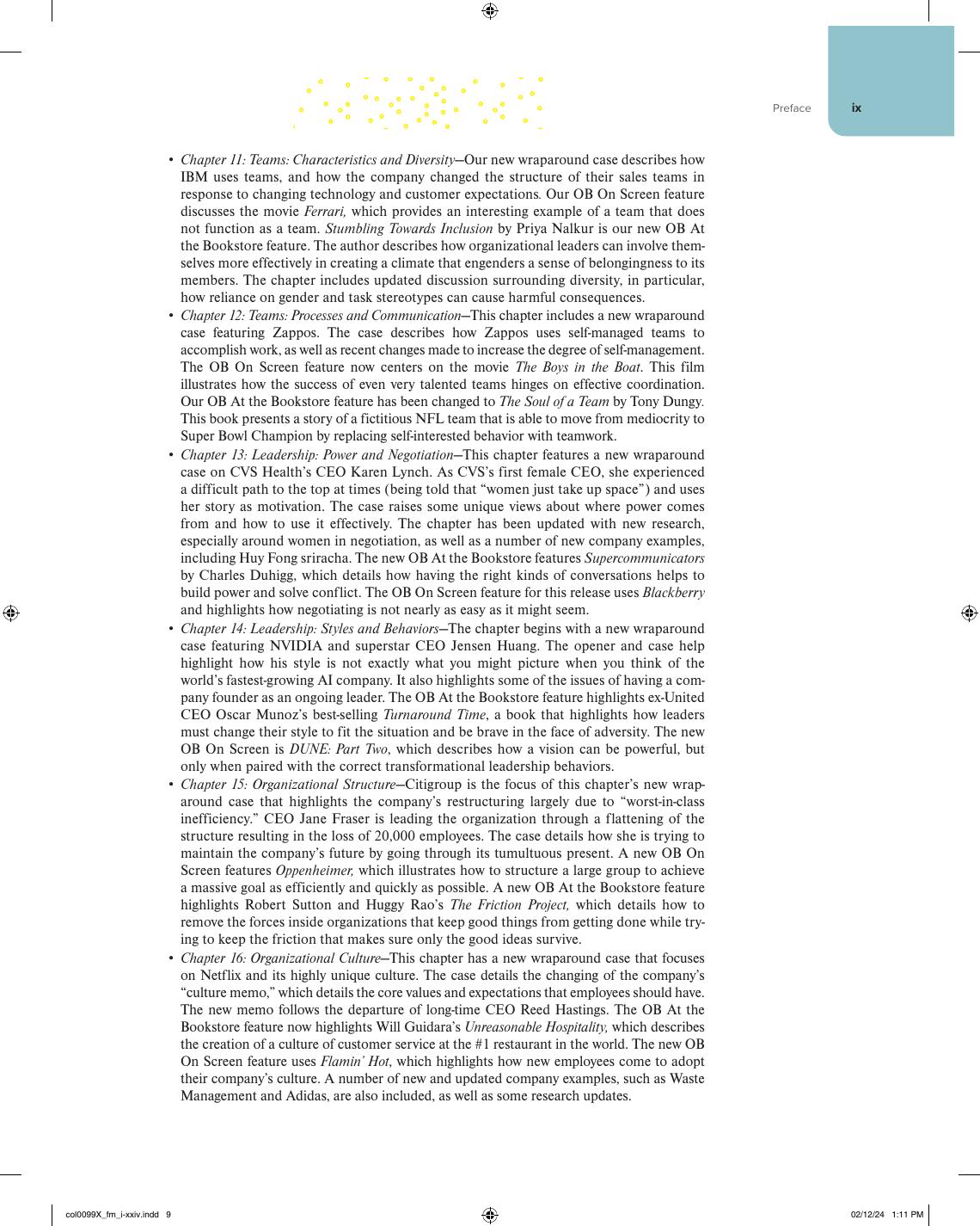 Preview page 10 of Organizational Behavior Improving Performance and Commitment in the Workplace 2025 Evergreen Release Jason Colquitt, Jef