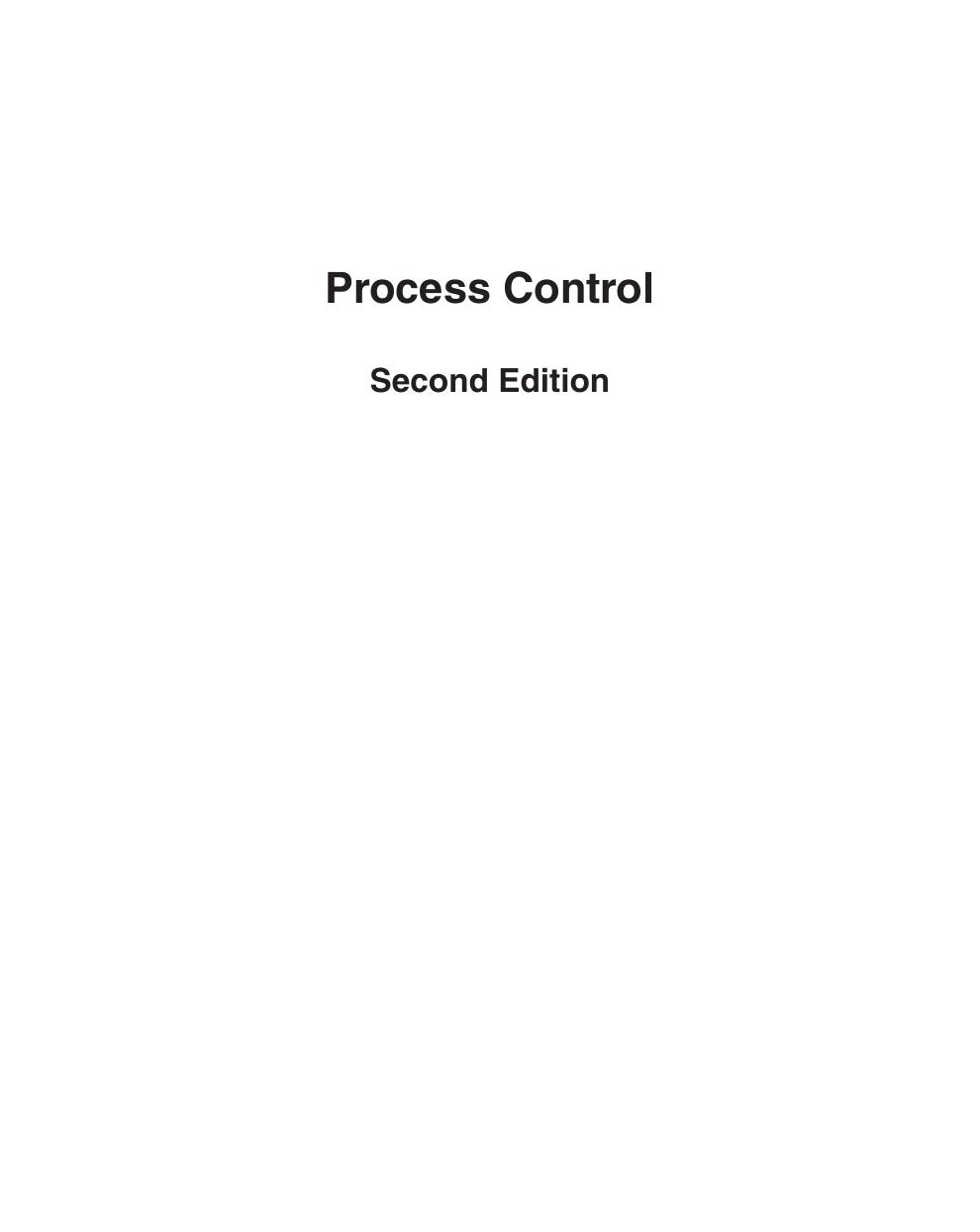 Preview page 2 of Process Control Modeling, Design, and Simulation 2nd Edition By Wayne Bequette