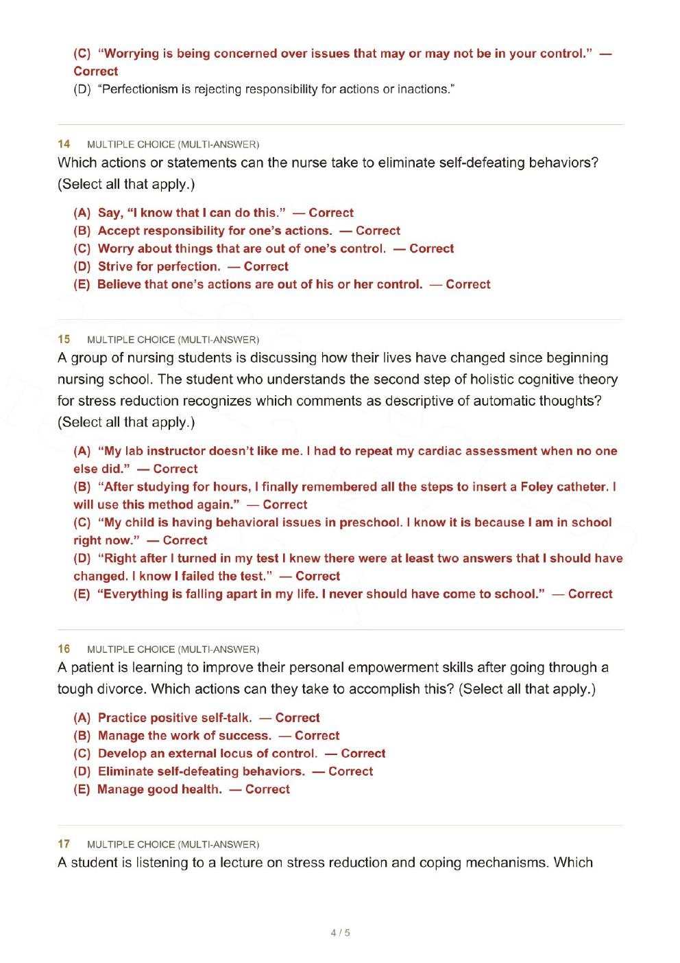 Preview page 10 of LPN to RN Transitions 6th Edition By Lora Claywell | Test Bank