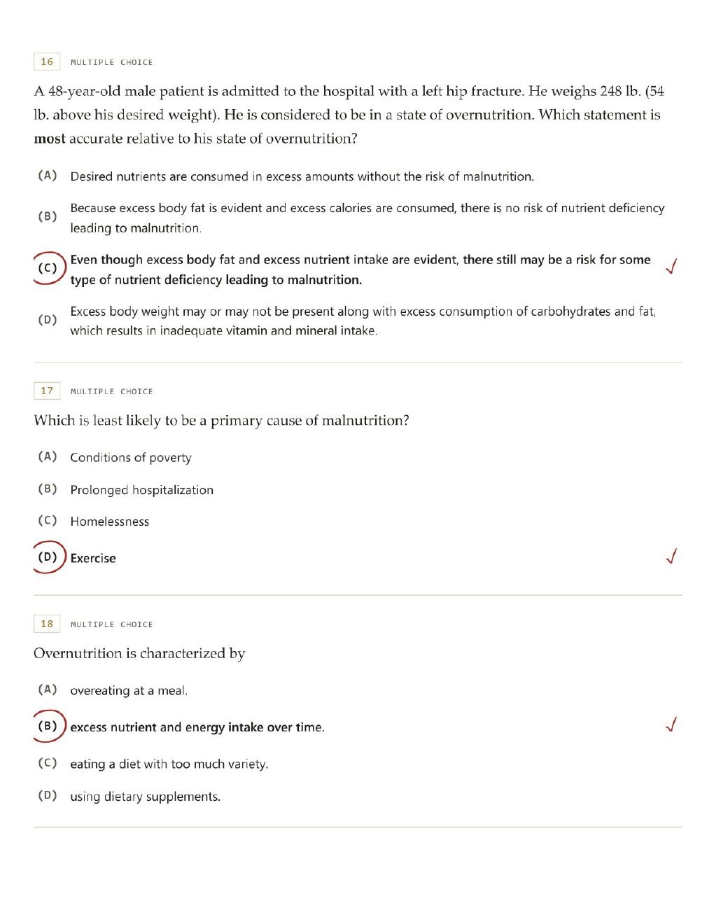 Preview page 9 of Williams' Basic Nutrition & Diet Therapy 17th Edition By Staci Nix