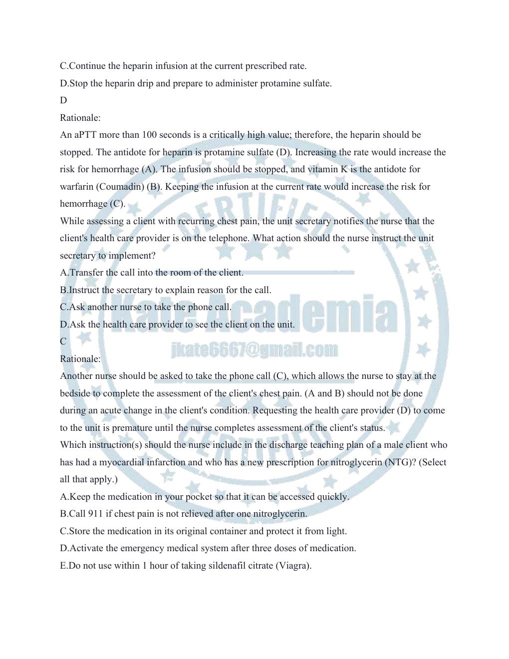 Preview page 5 of EXIT HESI Comprehensive B Evolve Practice Questions Updated Questions with Expert-Verified Answers