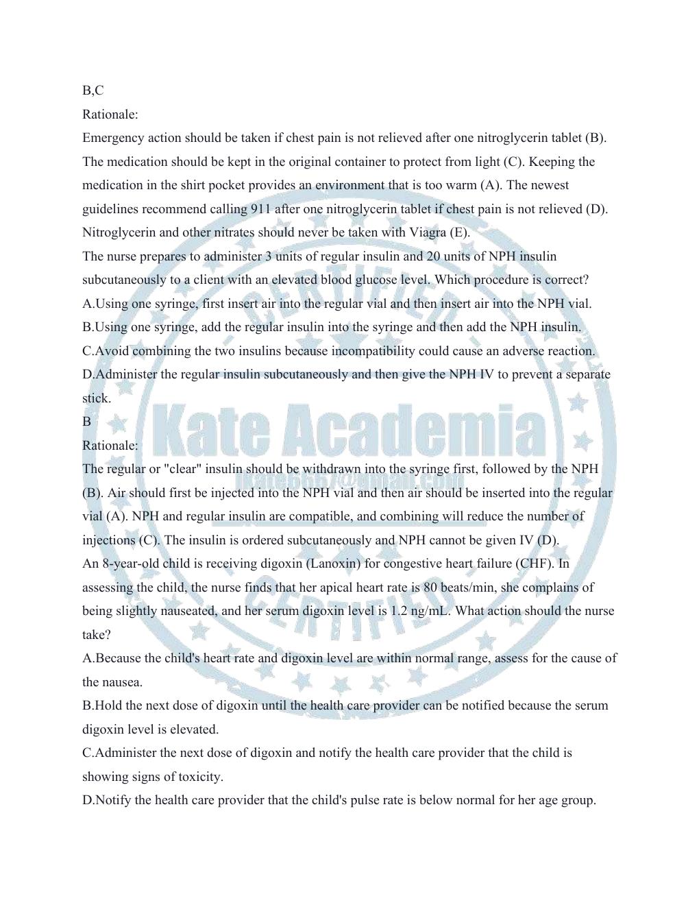 Preview page 6 of EXIT HESI Comprehensive B Evolve Practice Questions Updated Questions with Expert-Verified Answers