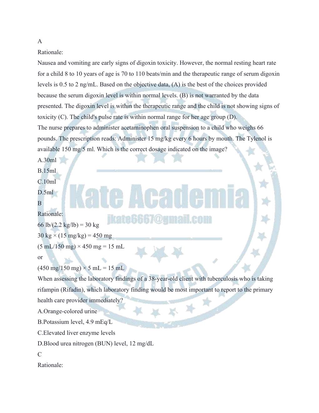 Preview page 7 of EXIT HESI Comprehensive B Evolve Practice Questions Updated Questions with Expert-Verified Answers
