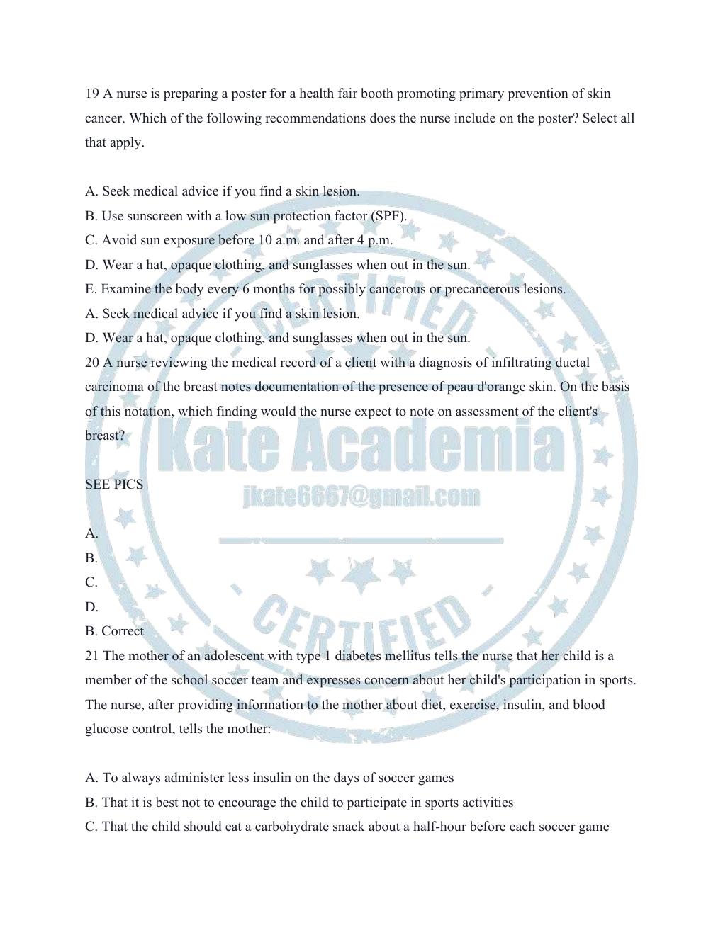 Preview page 7 of HESI Compass Exit Exam Test Bank & Study Guide | Questions & Answers
