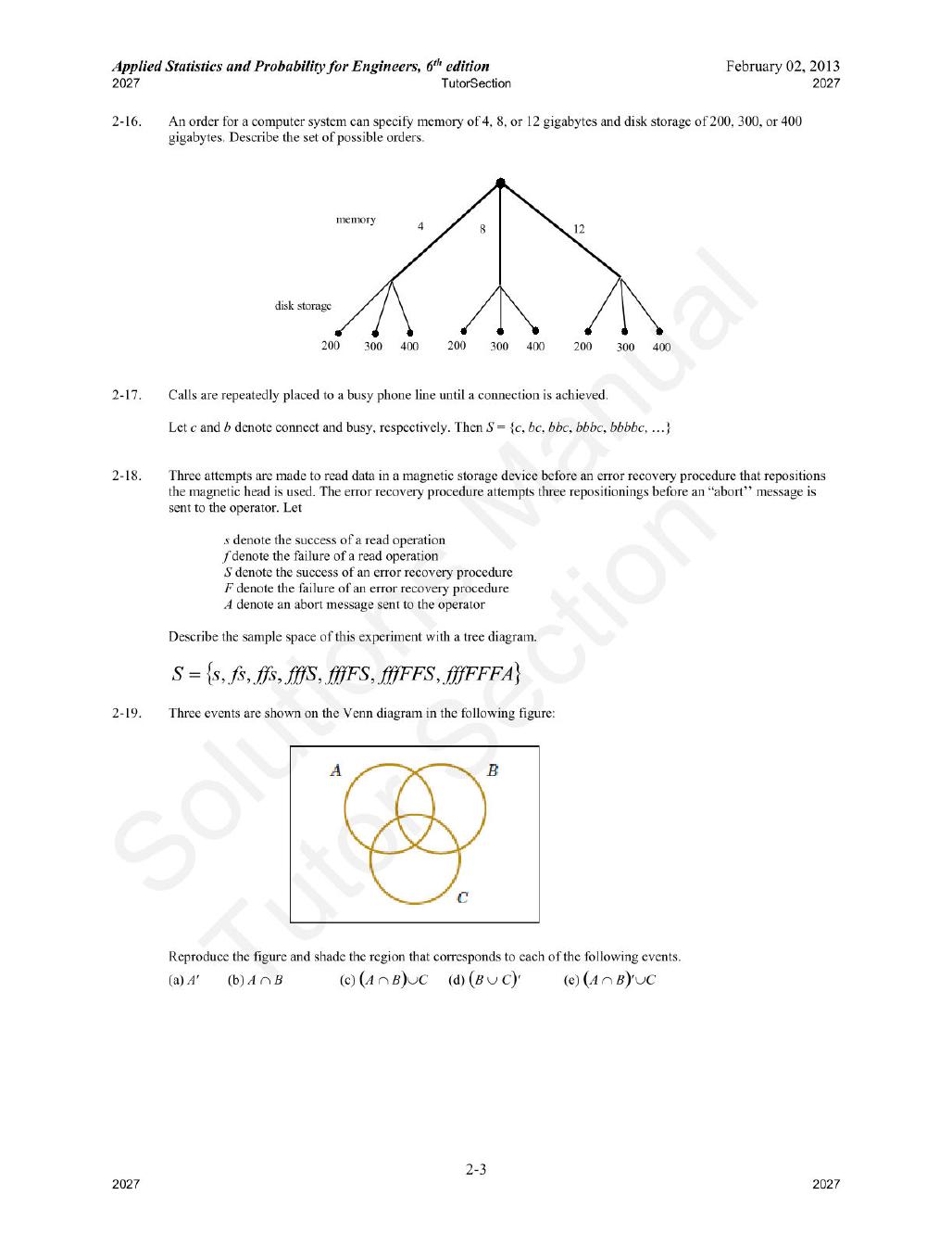 Preview page 4 of Applied Statistics and Probability for Engineers 6th Edition By Douglas Montgomery