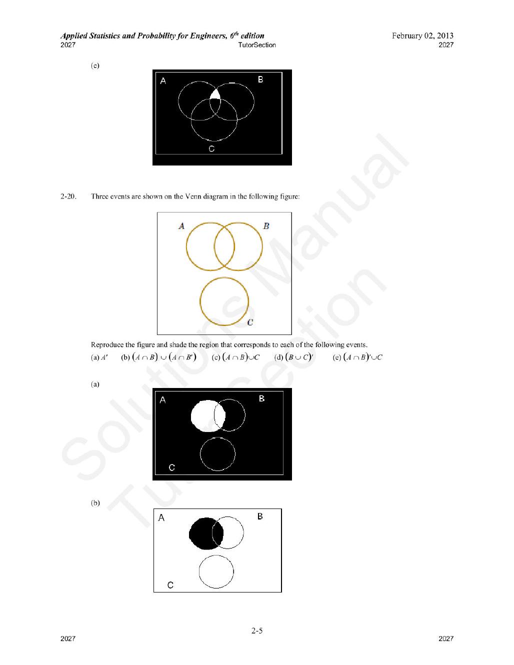 Preview page 6 of Applied Statistics and Probability for Engineers 6th Edition By Douglas Montgomery