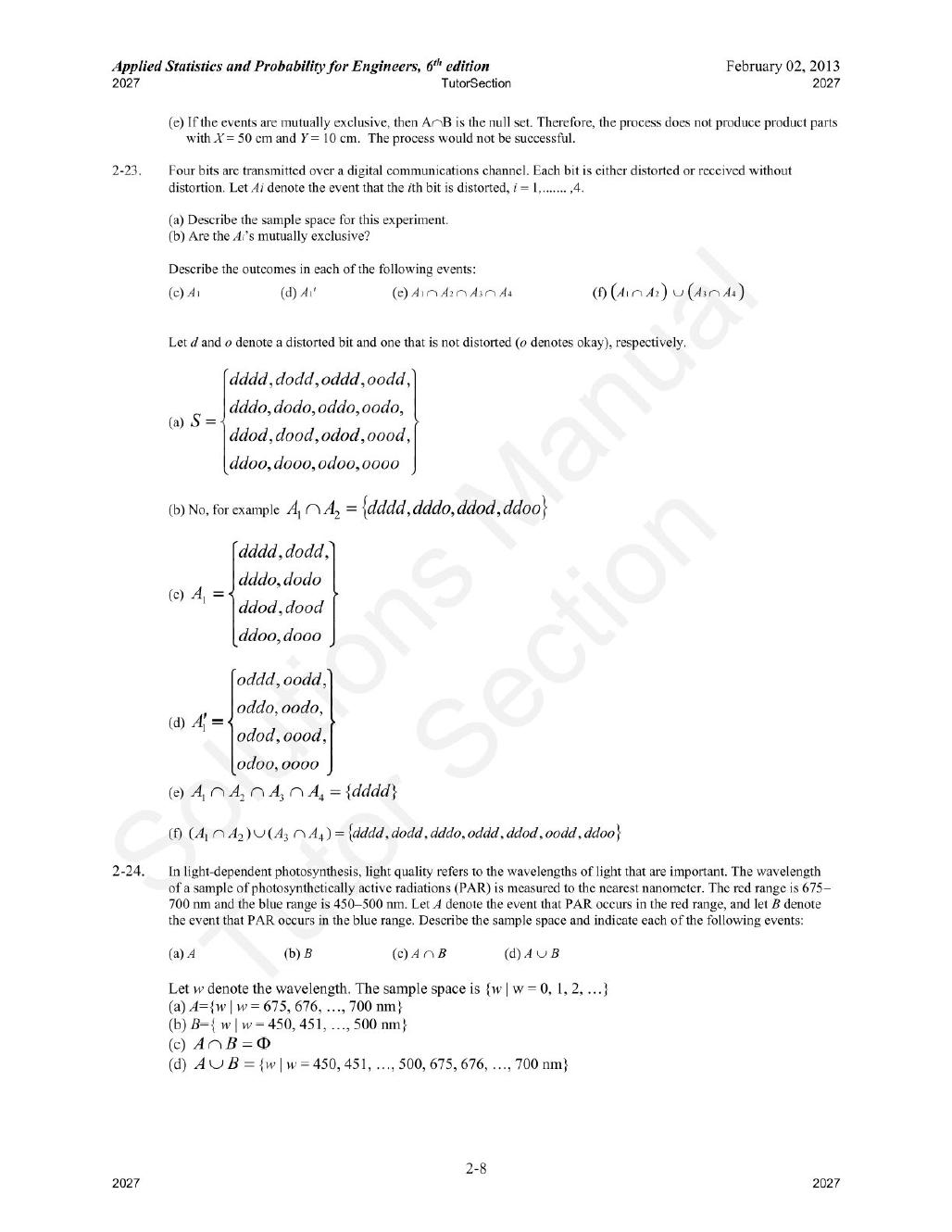 Preview page 9 of Applied Statistics and Probability for Engineers 6th Edition By Douglas Montgomery