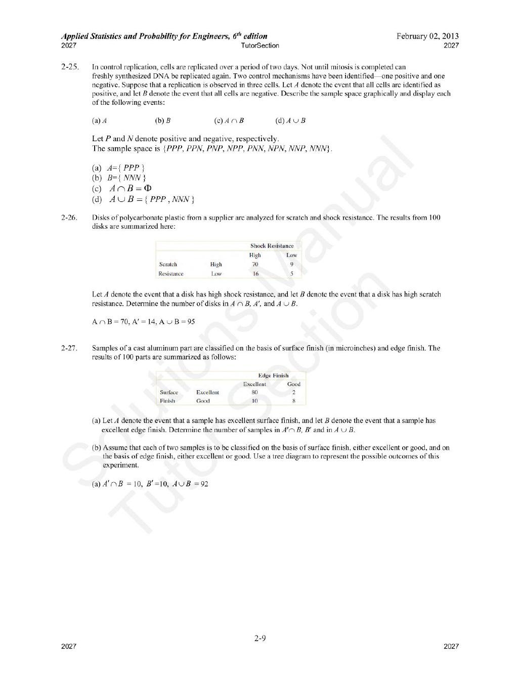Preview page 10 of Applied Statistics and Probability for Engineers 6th Edition By Douglas Montgomery