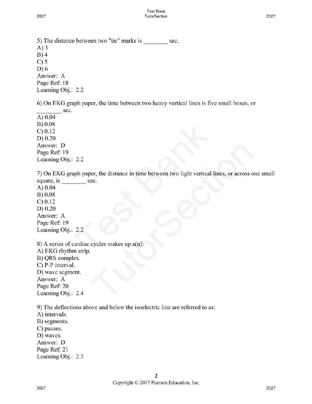 Preview page 7 of Basic Arrhythmias 8th Edition By Gail Walraven