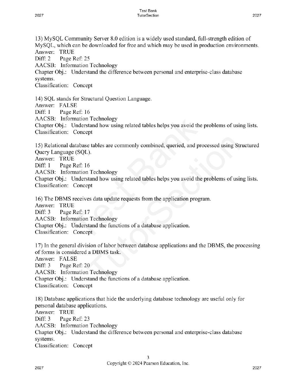 Preview page 4 of Database Concepts 10th Edition By  David Kroenke, David Auer, Scott Vandenberg, Robert Yoder