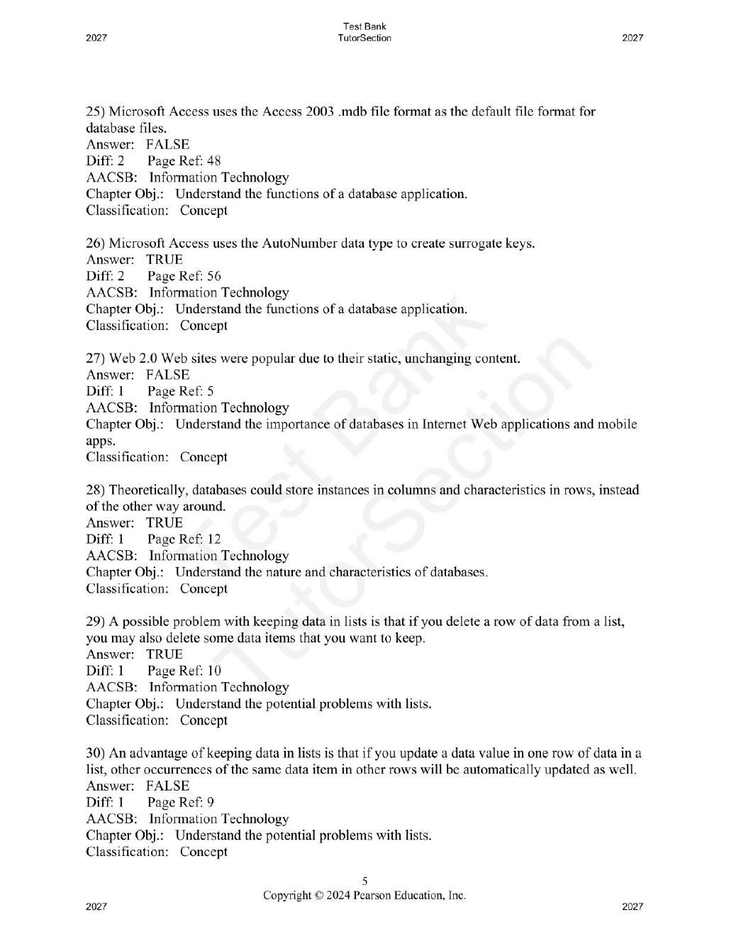 Preview page 6 of Database Concepts 10th Edition By  David Kroenke, David Auer, Scott Vandenberg, Robert Yoder