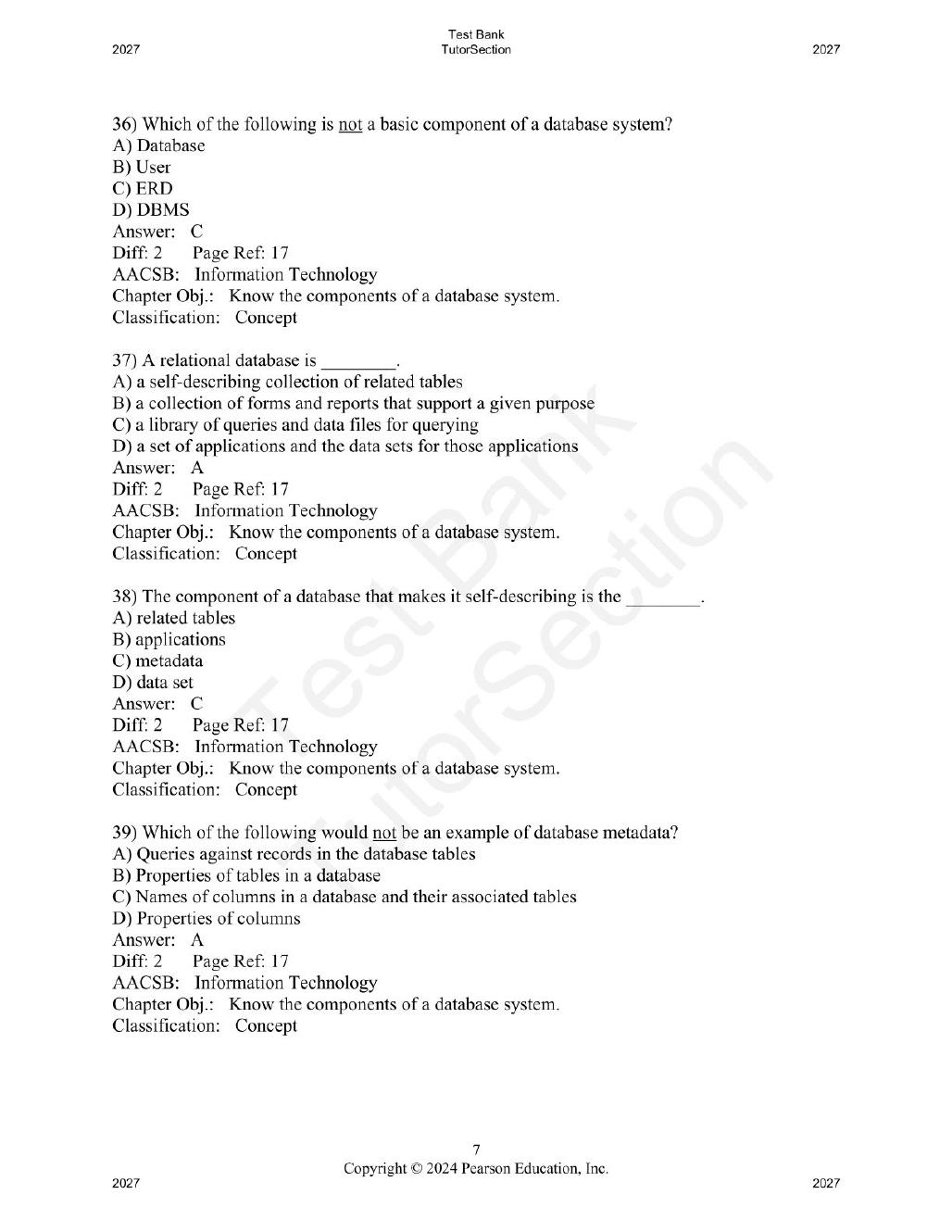 Preview page 8 of Database Concepts 10th Edition By  David Kroenke, David Auer, Scott Vandenberg, Robert Yoder