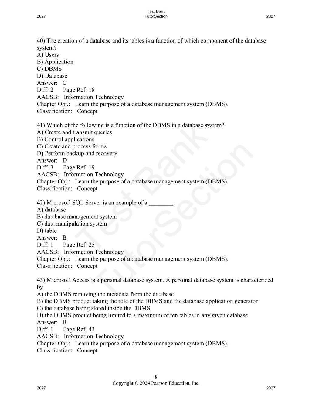 Preview page 9 of Database Concepts 10th Edition By  David Kroenke, David Auer, Scott Vandenberg, Robert Yoder