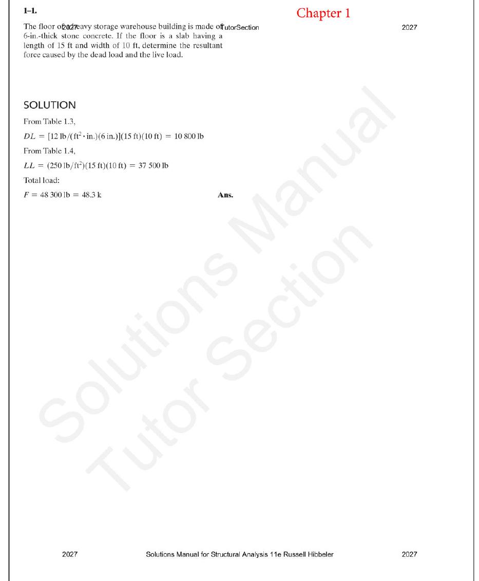Preview page 3 of Structural Analysis 11th Edition By Russell Hibbeler