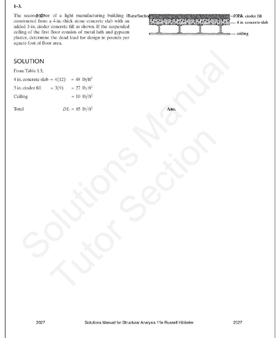 Preview page 5 of Structural Analysis 11th Edition By Russell Hibbeler