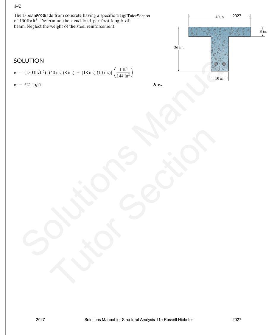 Preview page 9 of Structural Analysis 11th Edition By Russell Hibbeler