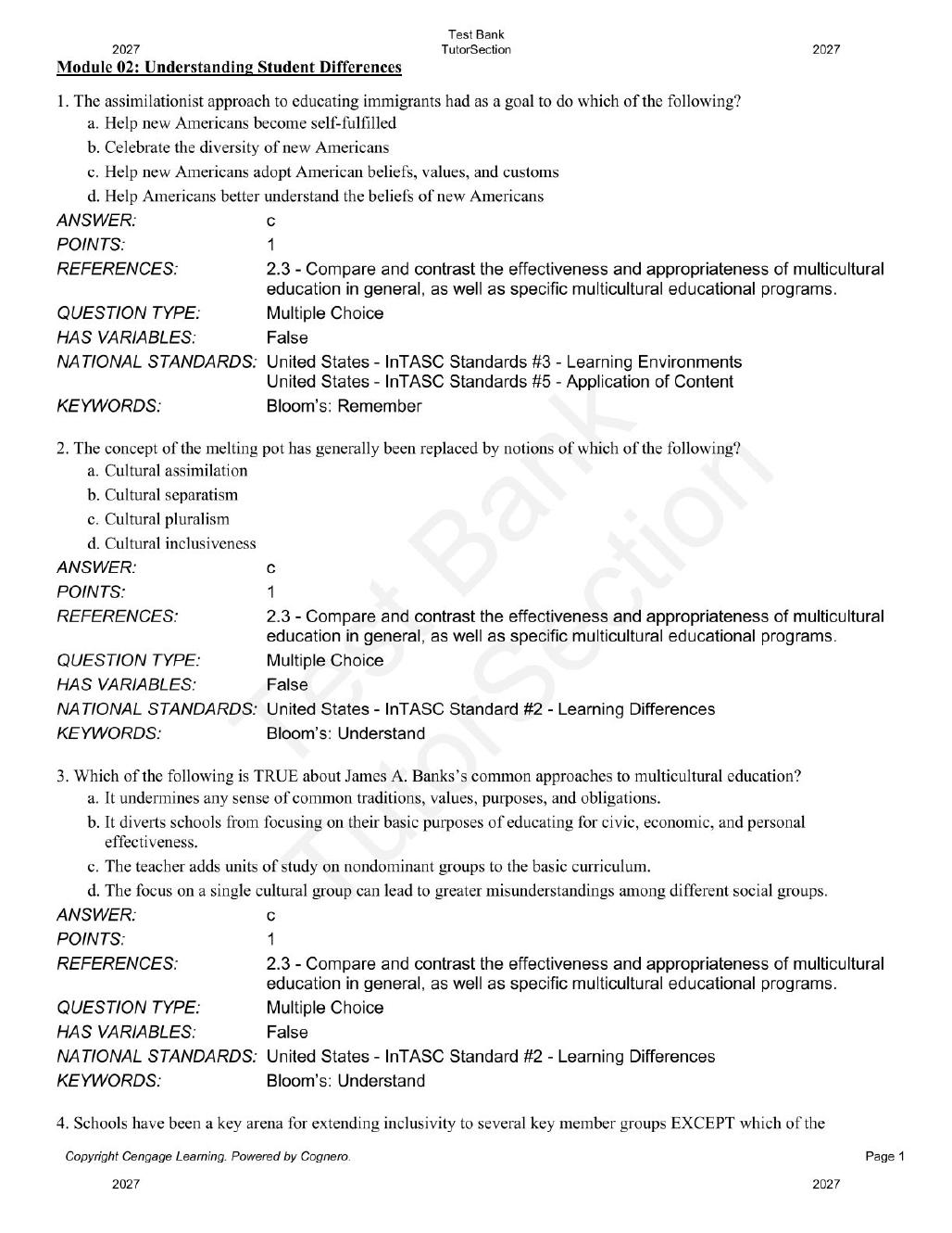 Preview page 8 of Teaching for Student Learning Becoming a Master Teacher 4th Edition By Kevin Ryan, James Cooper, Susan Tauer, Cory Calla
