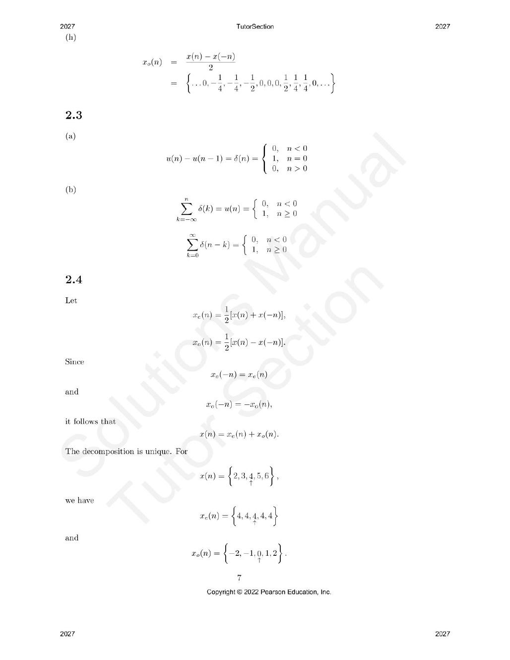 Preview page 8 of Digital Signal Processing Principles, Algorithms and Applications 5th Edition By John Proakis, Dimitris Manolakis | Solu