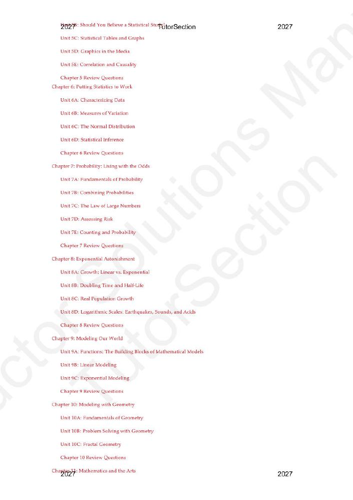 Preview page 3 of Using & Understanding Mathematics A Quantitative Reasoning Approach 9th Edition By Jeffrey Bennett, William Briggs | Ins