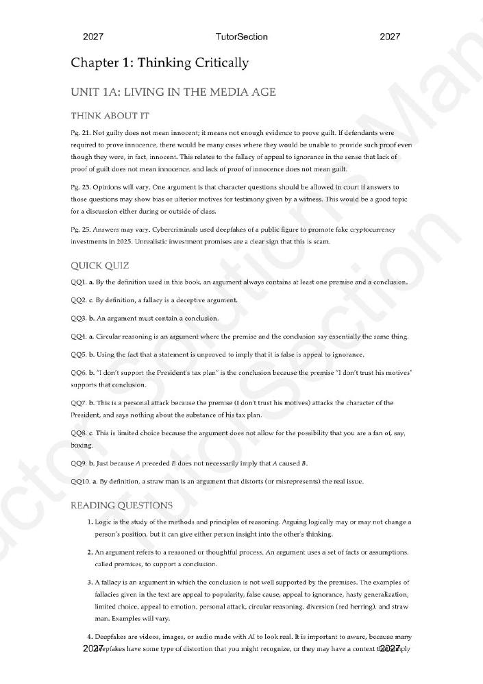 Preview page 5 of Using & Understanding Mathematics A Quantitative Reasoning Approach 9th Edition By Jeffrey Bennett, William Briggs | Ins