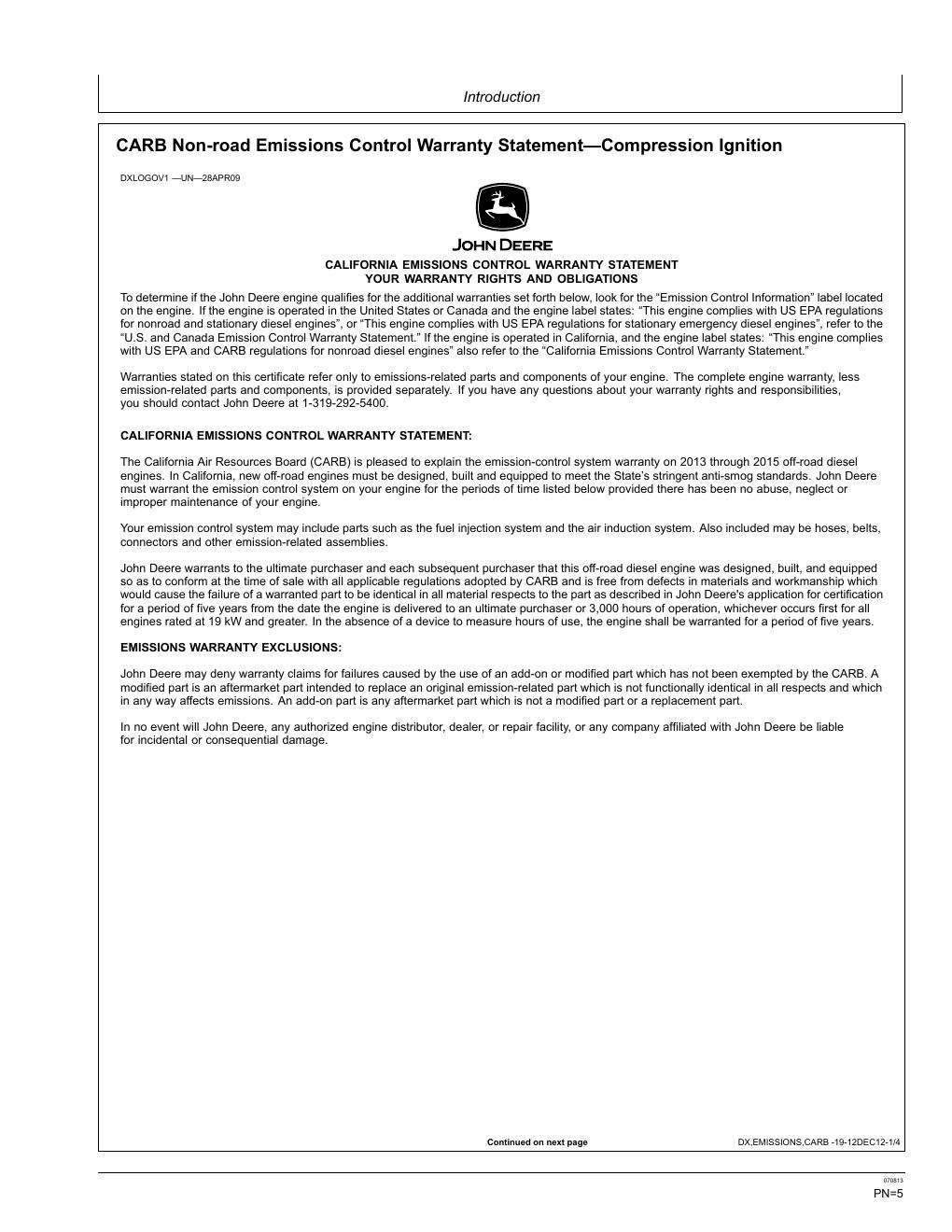 Preview page 5 of Case 650H, 750H, 850H Crawler Dozer Bulldozer Operator Manual