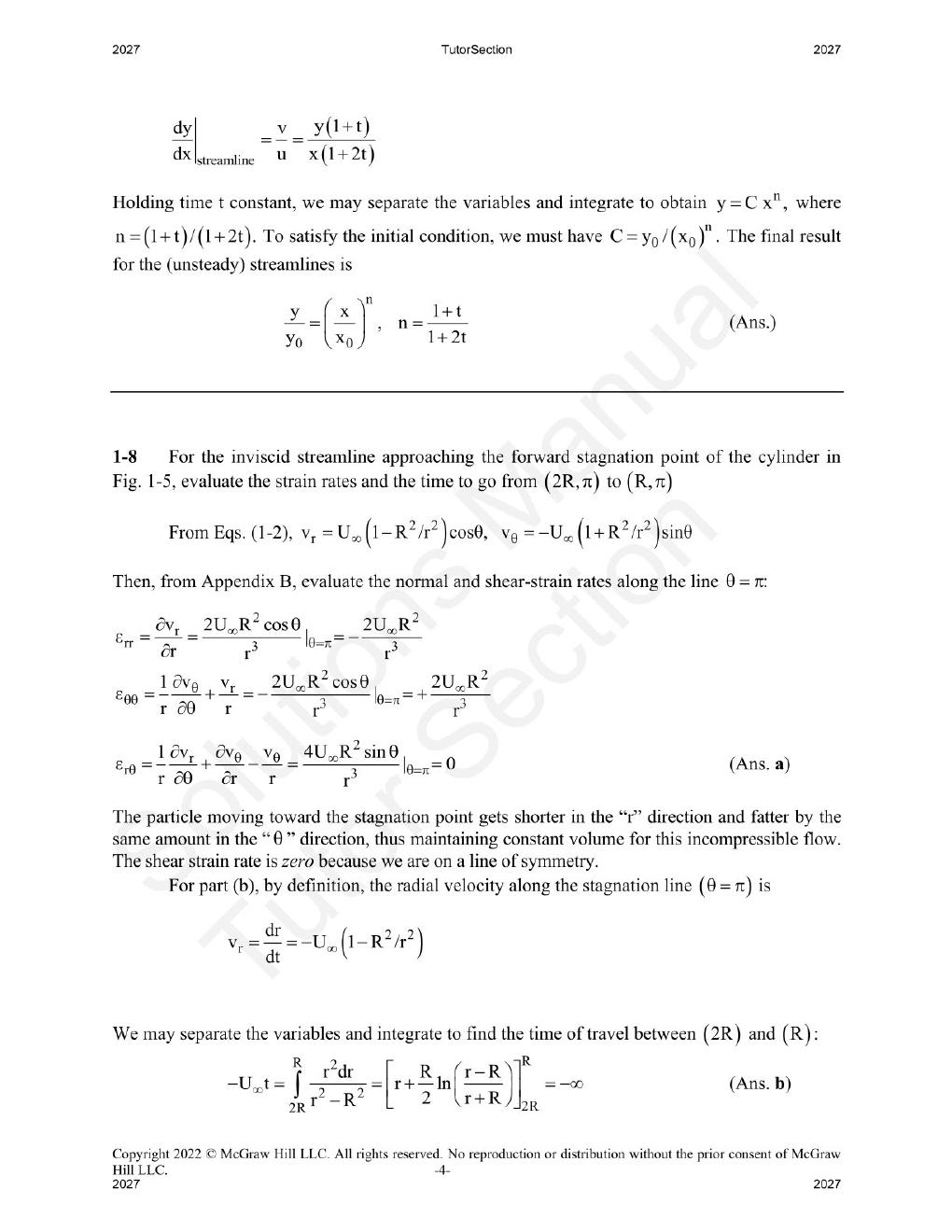 Preview page 5 of Viscous Fluid Flow 4th Edition By Frank White | Solutions Manual