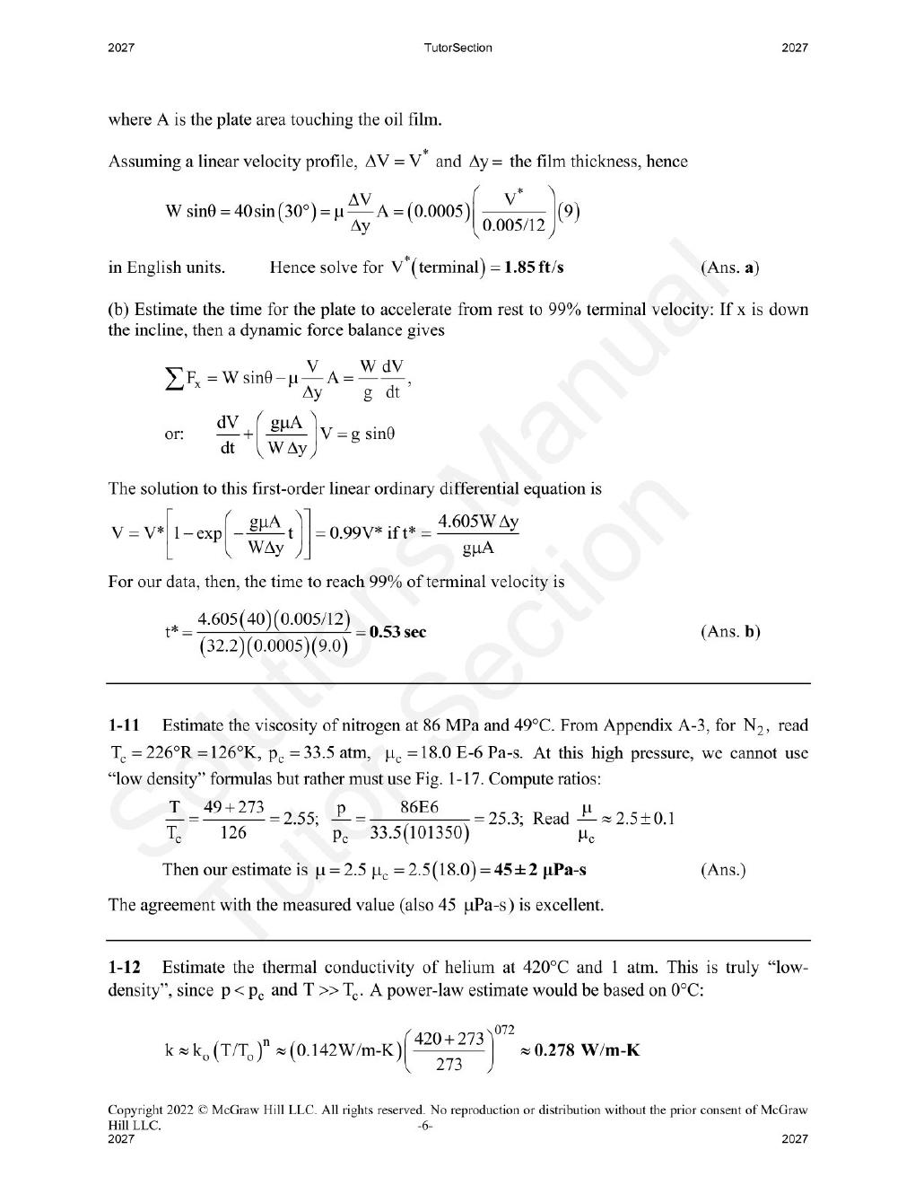 Preview page 7 of Viscous Fluid Flow 4th Edition By Frank White | Solutions Manual