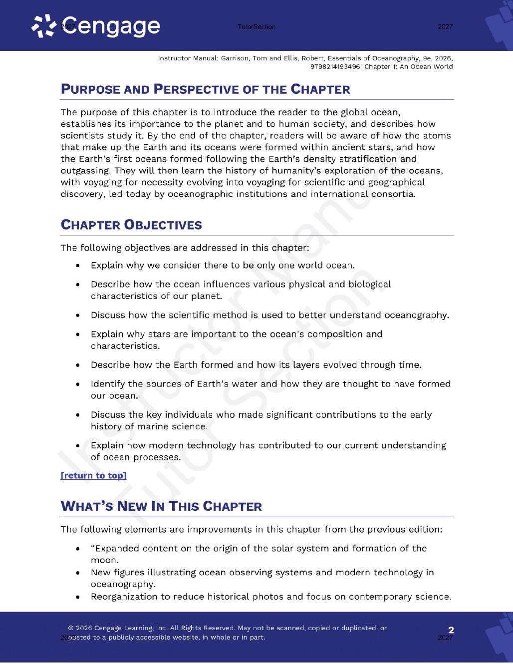 Preview page 3 of Essentials of Oceanography 9th Edition By Tom Garrison, Robert Ellis