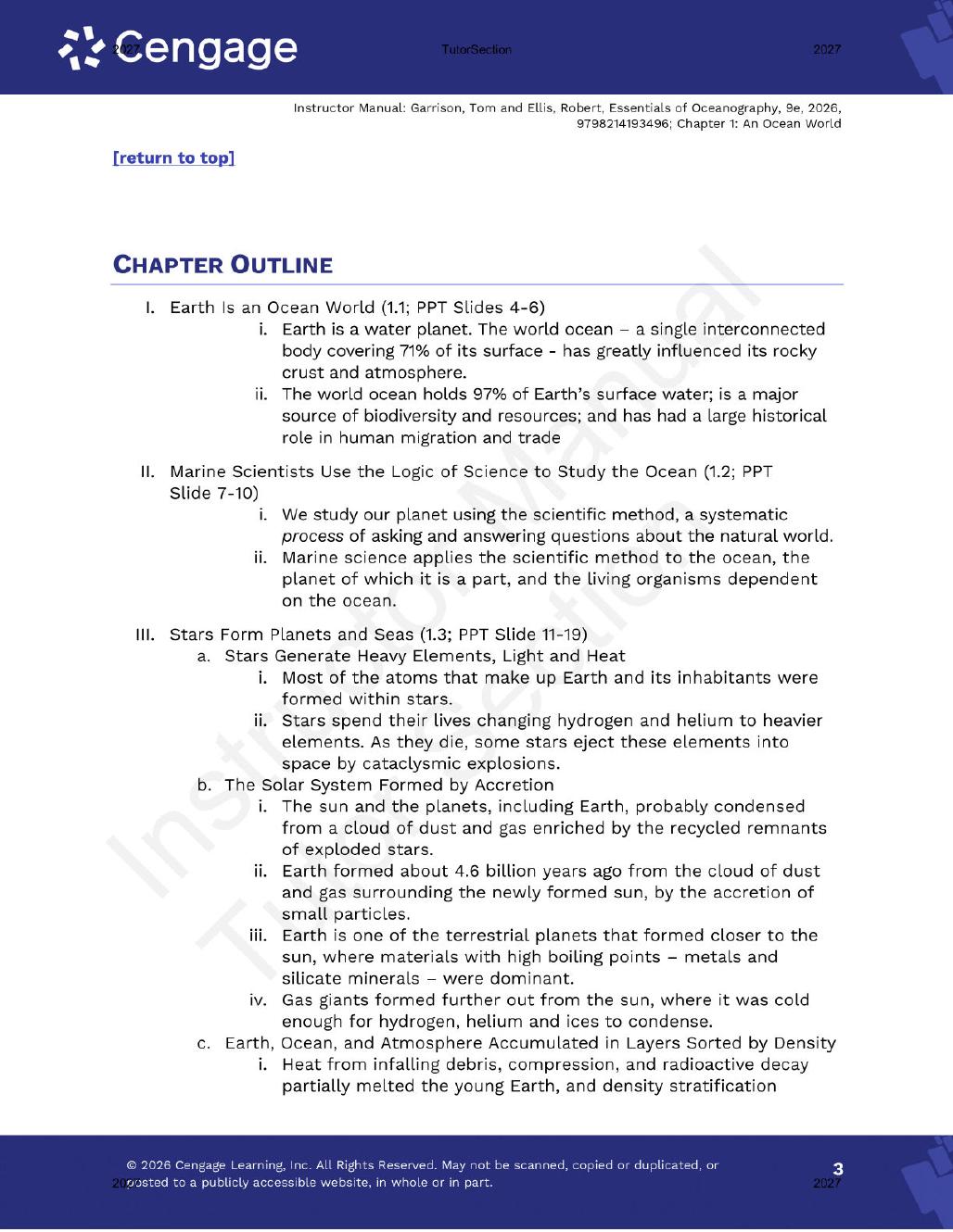 Preview page 4 of Essentials of Oceanography 9th Edition By Tom Garrison, Robert Ellis