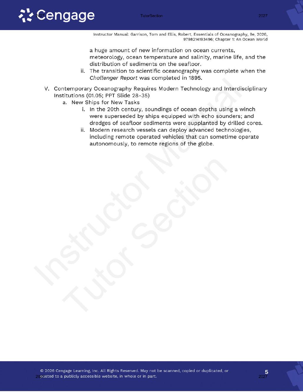 Preview page 6 of Essentials of Oceanography 9th Edition By Tom Garrison, Robert Ellis