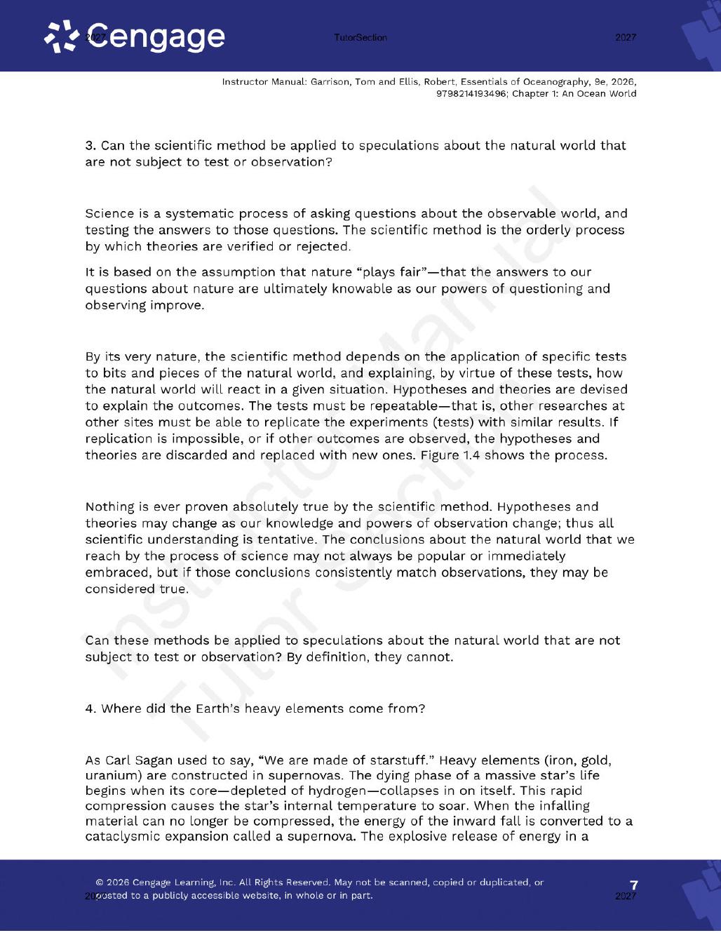 Preview page 8 of Essentials of Oceanography 9th Edition By Tom Garrison, Robert Ellis