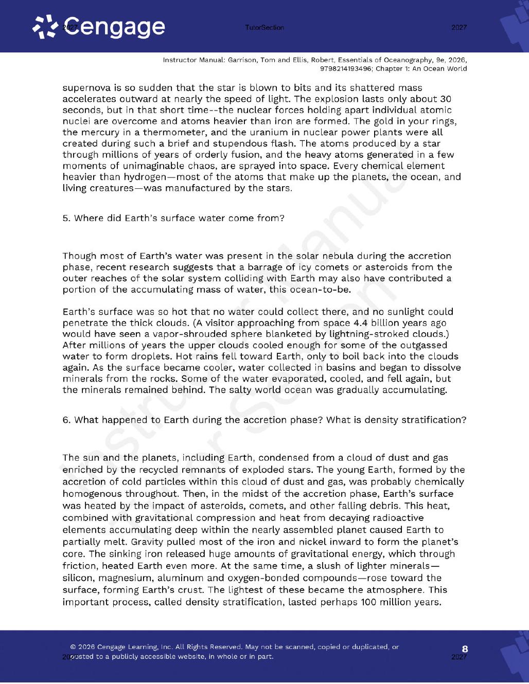 Preview page 9 of Essentials of Oceanography 9th Edition By Tom Garrison, Robert Ellis